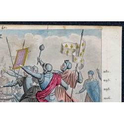1825 - Philippe Auguste avant la bataille de Bouvines 