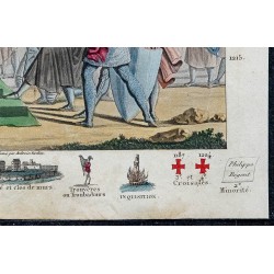 1825 - Philippe Auguste avant la bataille de Bouvines 