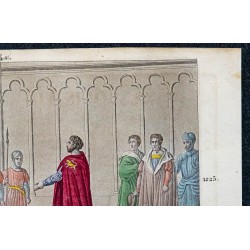 1825 - Louis VIII répondant fièrement à un émissaire d'Henri III 