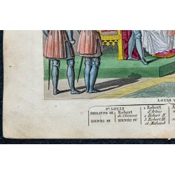 1825 - Louis VIII répondant fièrement à un émissaire d'Henri III 