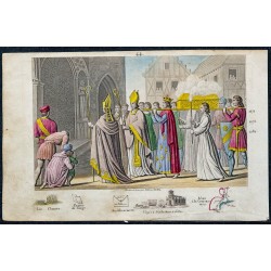 1825 - Retour des restes de Saint Louis sous Philippe III 