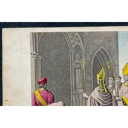 1825 - Retour des restes de Saint Louis sous Philippe III 