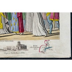 1825 - Retour des restes de Saint Louis sous Philippe III 
