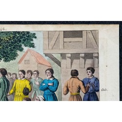 1825 - Louis X affranchissant les serfs 