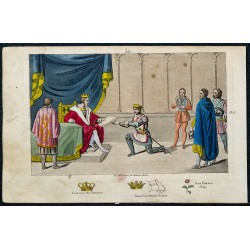 1825 - Charles IV octroyant le duché à Louis Ier de Bourbon 