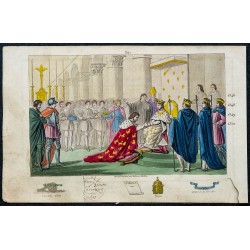 1825 - Édouard III rendant hommage à Philippe VI 