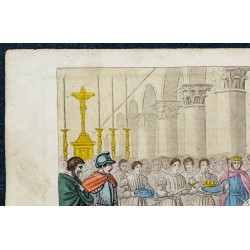 1825 - Édouard III rendant hommage à Philippe VI 