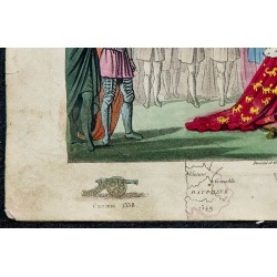 1825 - Édouard III rendant hommage à Philippe VI 