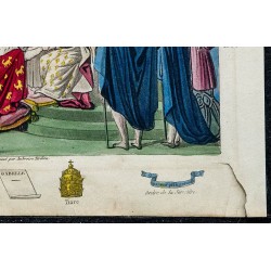 1825 - Édouard III rendant hommage à Philippe VI 