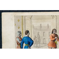 1825 - Jean II le Bon accueillant un ambassadeur 