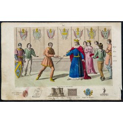 1825 - Duguesclin refuse l'épée de connétable 