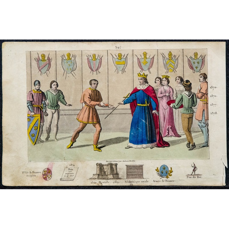 1825 - Duguesclin refuse l'épée de connétable 