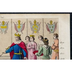 1825 - Duguesclin refuse l'épée de connétable 
