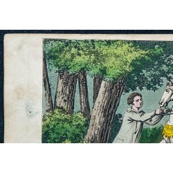 1825 - Charles VI arrêté dans la forêt 