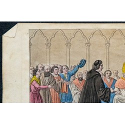 1825 - Louis XII recevant le titre de Père du Peuple 