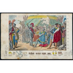 1825 - François Ier fait chevalier par Bayard 
