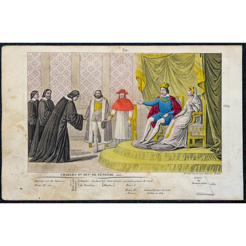 1825 - François II et le conseil des oncles 