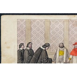 1825 - François II et le conseil des oncles 