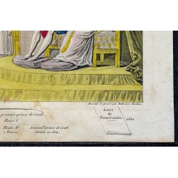 1825 - François II et le conseil des oncles 