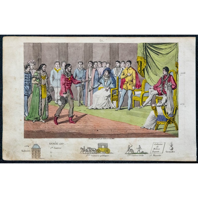 1825 - Élection d'Henri III comme roi de Pologne 
