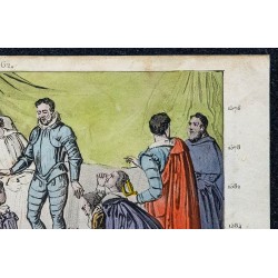 1825 - Lit de mort d'Henri III 