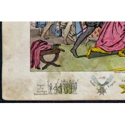1825 - Lit de mort d'Henri III 