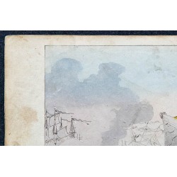 1825 - Louis XIII et Richelieu au siège de La Rochelle 