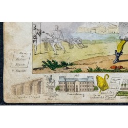 1825 - Louis XIII et Richelieu au siège de La Rochelle 
