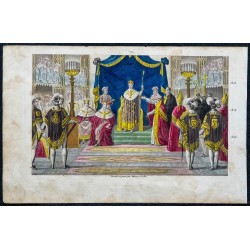1825 - Couronnement de Charles X à Reims 
