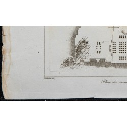 1841 - Plan des ruines de Persépolis 