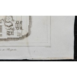 1841 - Plan des ruines de Persépolis 