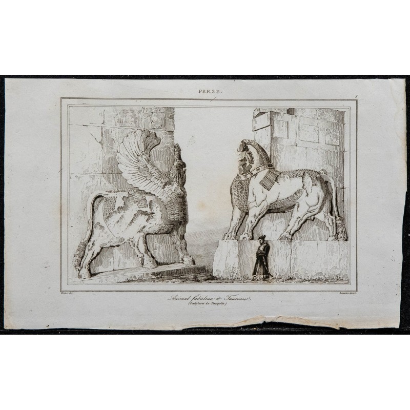 1841 - Sculptures monumentales de Persépolis 