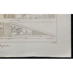 1841 - Escalier à Persépolis 