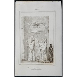 1841 - Bas-relief antique de Persépolis 