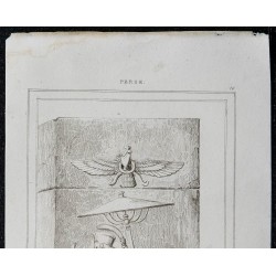1841 - Bas-relief antique de Persépolis 