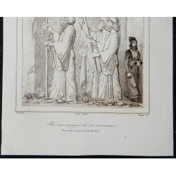 1841 - Bas-relief antique de Persépolis 