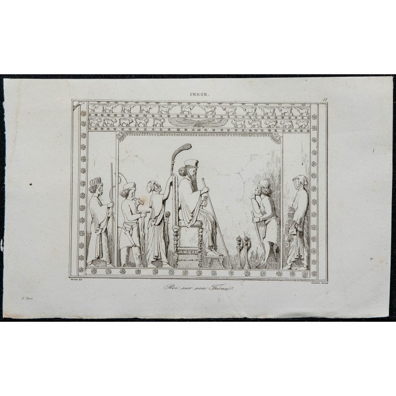 1841 - Roi sur son trône 