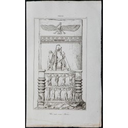 1841 - Roi Perse sur son trône 