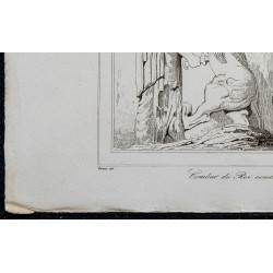 1841 - Combat mythologique du Roi 