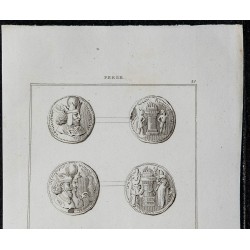 1841 - Médailles des Sassanides 