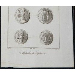 1841 - Médailles des Sassanides 
