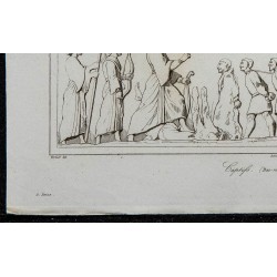 1841 - Bas-relief antique de Bisoutoun 