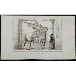 1841 - Bas-relief de Taq-e Bostann 
