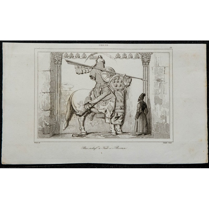 1841 - Bas-relief de Taq-e Bostann 