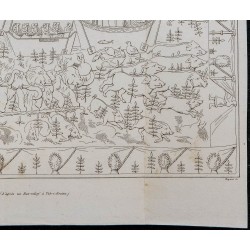 1841 - Chasse et pêche à Taq-e Bostan 