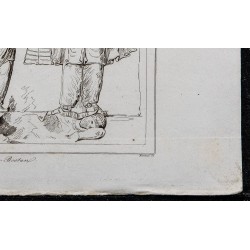 1841 - Bas-relief à Taq-e Bostan 