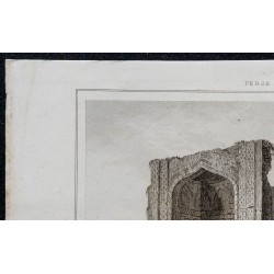 1841 - Ruines d'une mosquée à Tabriz 