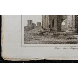 1841 - Ruines d'une mosquée à Tabriz 