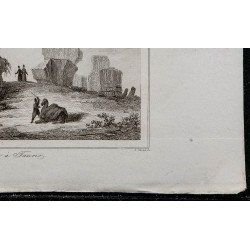 1841 - Ruines d'une mosquée à Tabriz 