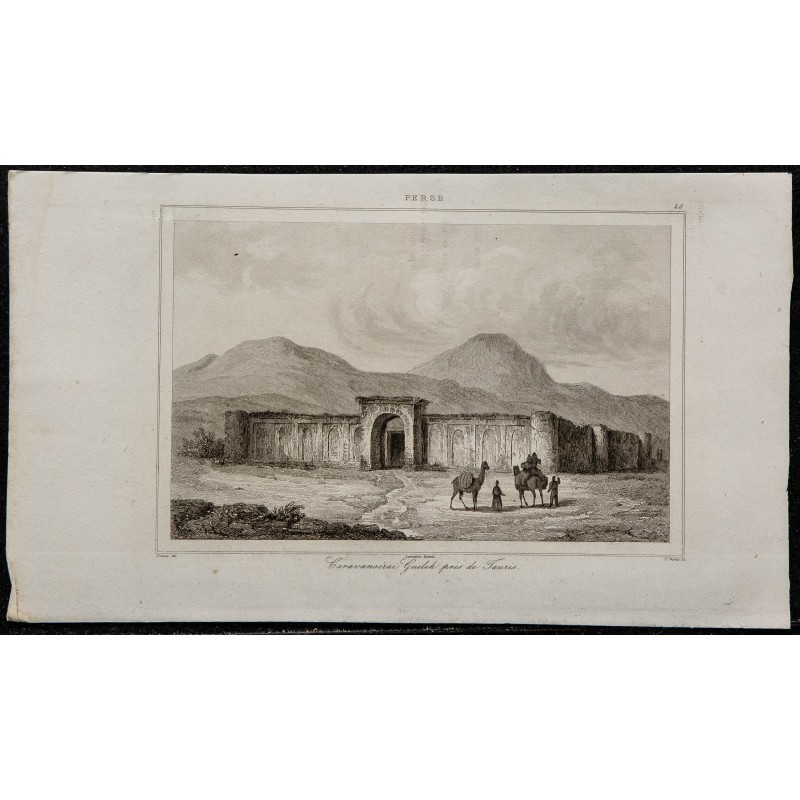 1841 - Caravansérail Guilèk près de Tabriz 